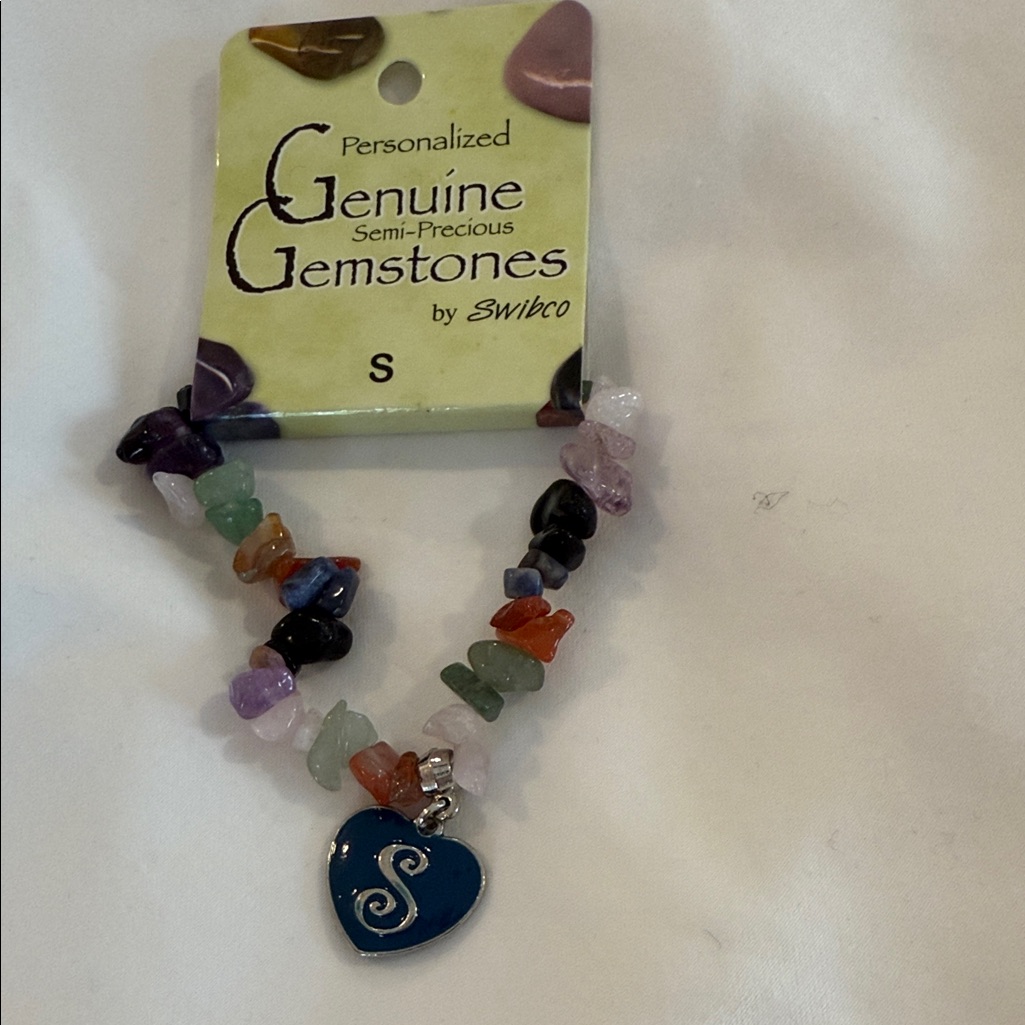 Genuine Gemstones Multicolor Bracelet By